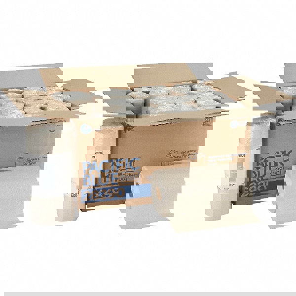 Pacific Blue Basic Jumbo Perforated Kitchen Roll Paper Towels, 2-Ply, 11 x 8.8, Brown, 250/Roll, 12 Rolls/Carton